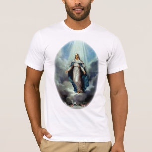 Välsignade jungfruliga Mary l5At det ljusa sken p Tee Shirt