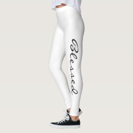 Välsignade läder leggings