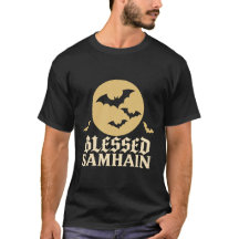 Välsignade Samhain Häxor Nytt År Pagan Måne