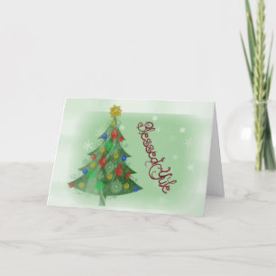 Välsignade Yule (helgdagkortet) Helgkort