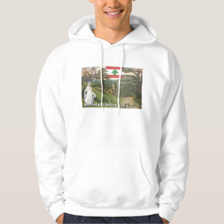 Välsignat av den Libanon hoodien Hoodie