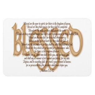 Välsignat - Beatitudes Magnet