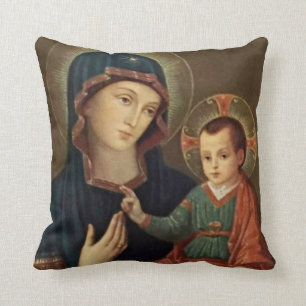 Välsignat jungfruligt Mary katolskt barn Jesus Kudde