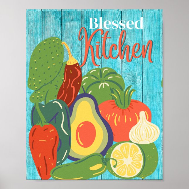 välsignat kök poster (Framsidan)