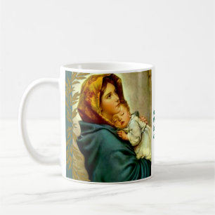 Välsignat morinnehav den barnJesus lövruskan Kaffemugg