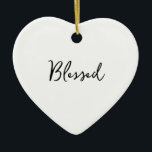 Välsignat ornament<br><div class="desc">Enkel prydnad,  perfekt för en familjemedlem eller speciell vän!</div>