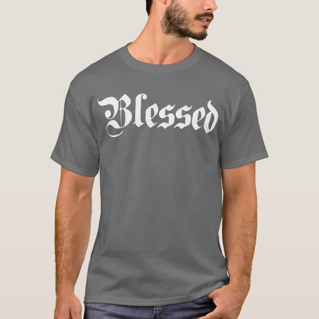 Välsignat T-shirt (Framsida)