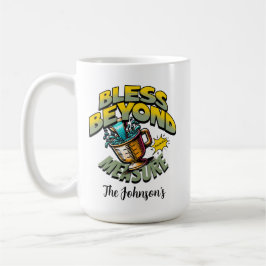 "Välsignat utöver åtgärd" - Proverbs 18:22 Kaffemugg