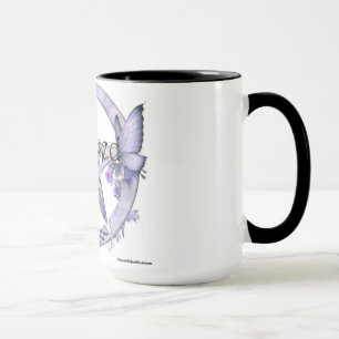 Välsignat var pentagramkaffemuggen mugg