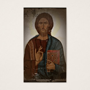 Välsignelse av Jesus Visitkort