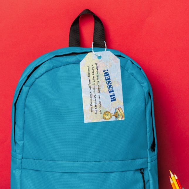 Välsignelse av Märkrn Globe Church Prayer Presentetikett (Skapare uppladdad)