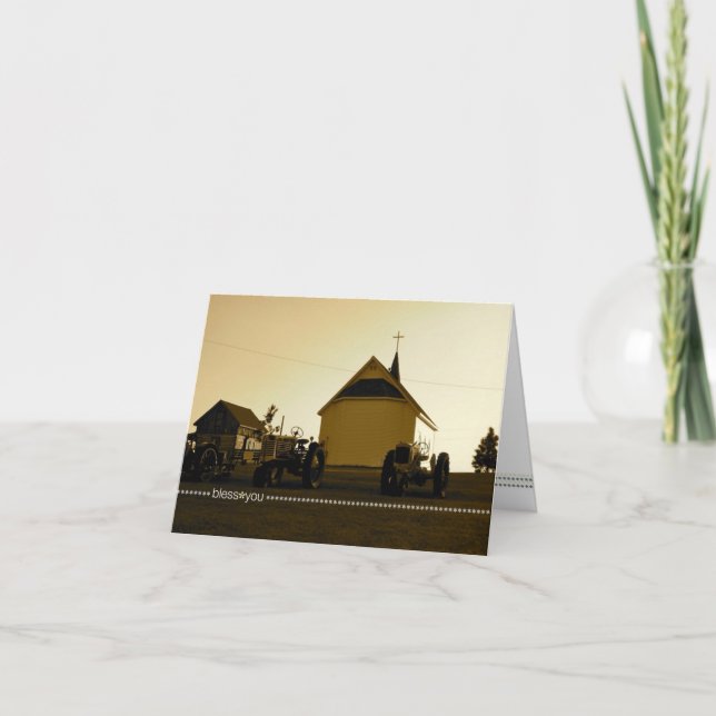 välsignelse*du kort (Framsida)