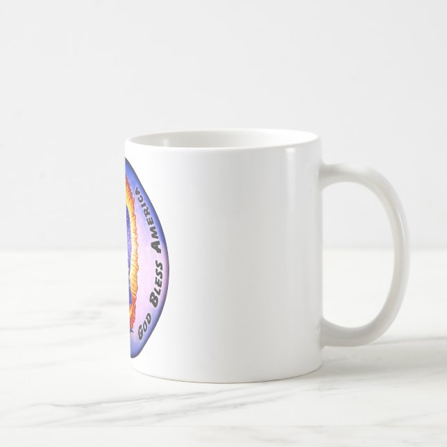 Välsignelse för dam Guadalupe Kaffemugg (Höger)
