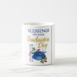 välsignelse på din studentendag kaffemugg