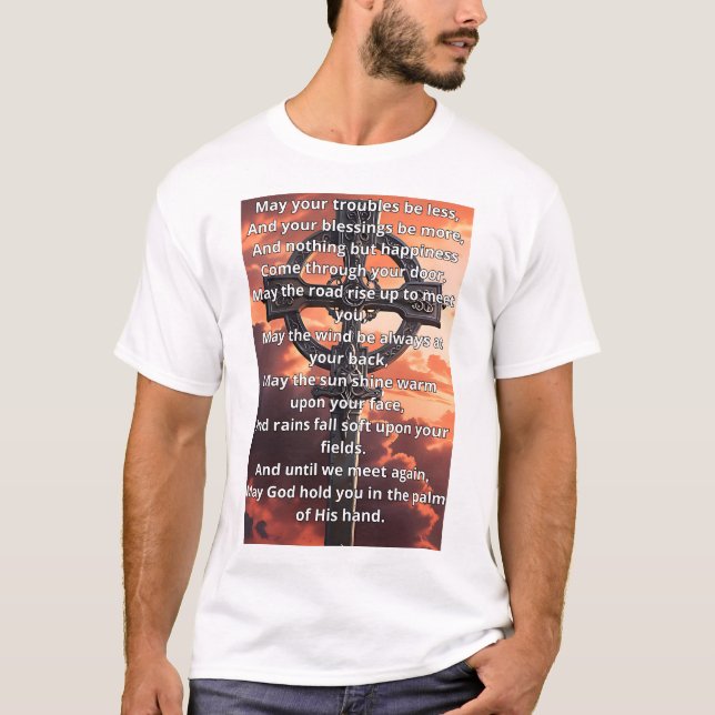 välsignelse t shirt (Framsida)
