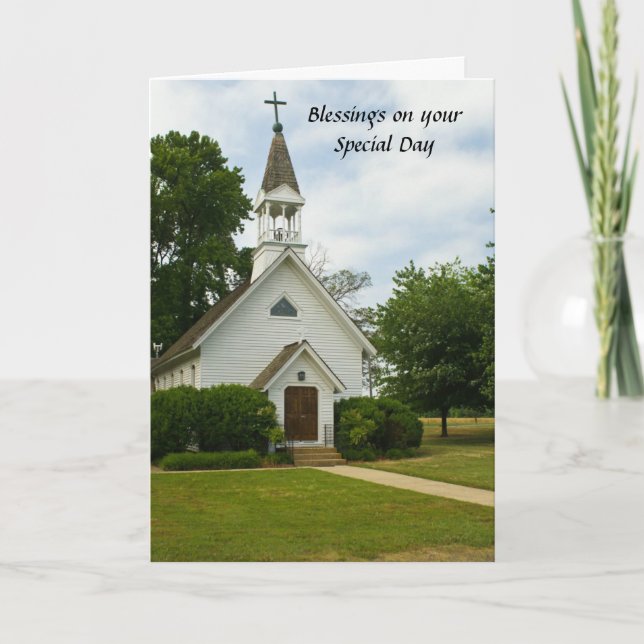 Välsignelsefödelsedaghälsning Kort (Framsida)