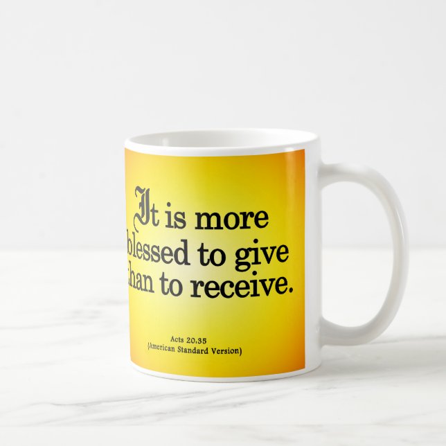 Välsignelsen som ska ges, agerar 20-35 kaffemugg (Höger)