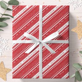 Välsignelser Fred Kärlek Glädje Personlig Jul Presentpapper