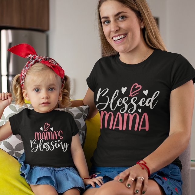 Välsignerad matchning mellan överordnad och Kid Ma T Shirt (Skapare uppladdad)