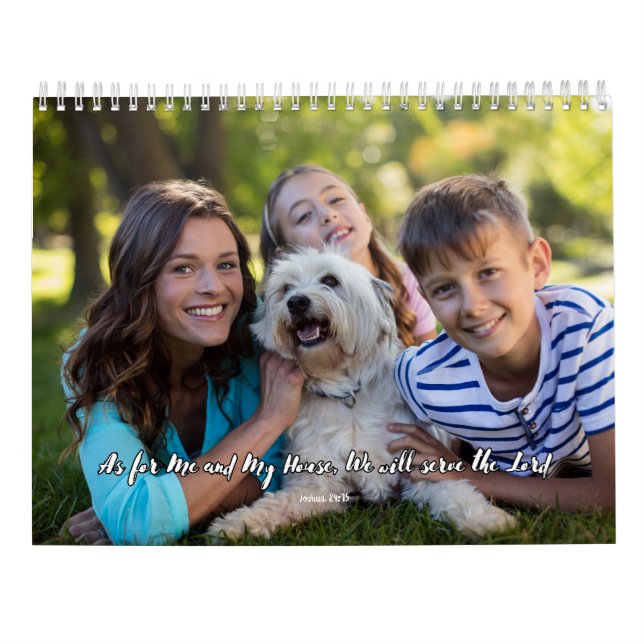 Välsignerade händelser: 2024 års Anpassningsbar-fo Kalender (Baksida)