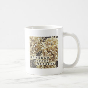 Välsignerat utöver mått kaffemugg