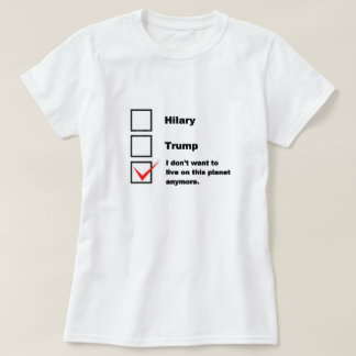 Valskjorta. Hilary, trumf eller neither. T Shirt