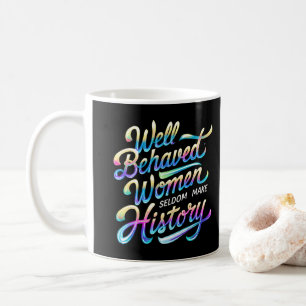 välskötta kvinnor kaffemugg