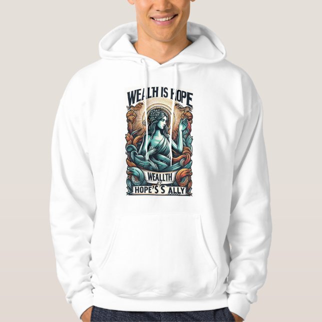 Välstånd är Hope's Ally Hoodie (Framsida)