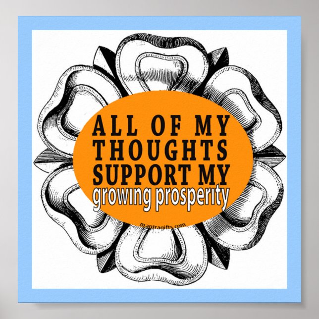 Välstånd Poster (Framsidan)