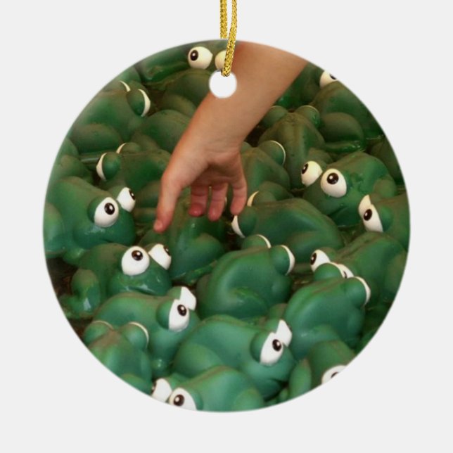 Valt Julgransprydnad Keramik (Framsidan)