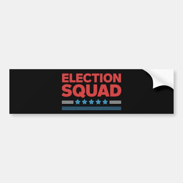 Valteam 2024 Val Demokrater Republikan  Bildekal (Framsidan)