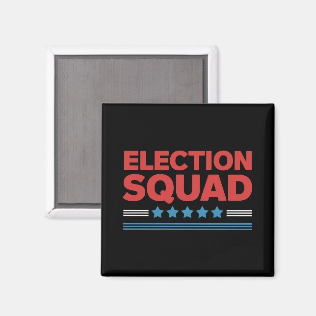 Valteam 2024 Val Demokrater Republikansk  Magnet (Front/Back)