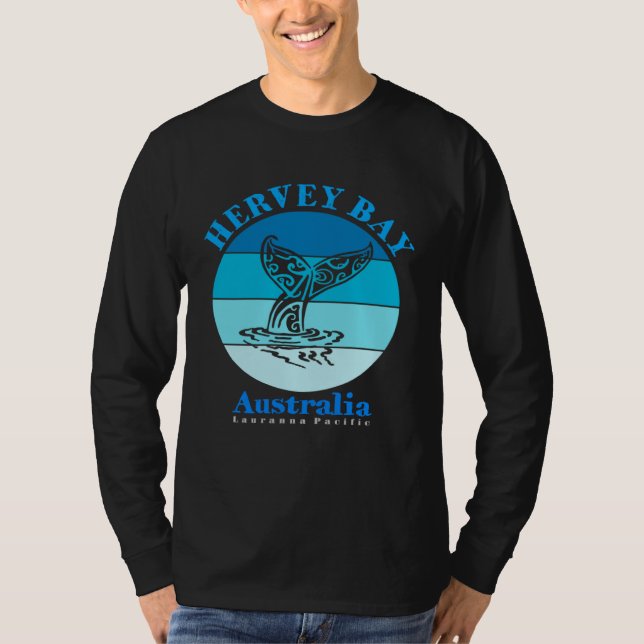 Valthaj Hervey Bay Australien Ocean T Shirt (Framsida)