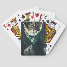 Valtharion Uråldrig Alvkung - Mörk Fantasy Beställ Casinokort