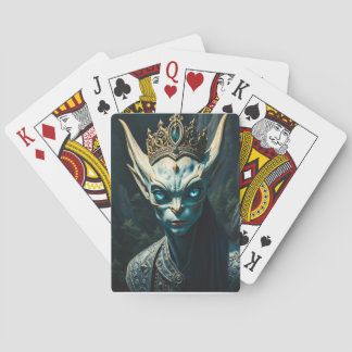 Valtharion Uråldrig Alvkung - Mörk Fantasy Beställ Casinokort