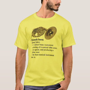 Valthorn - den bäst musikalen instrumenterar där t-shirt