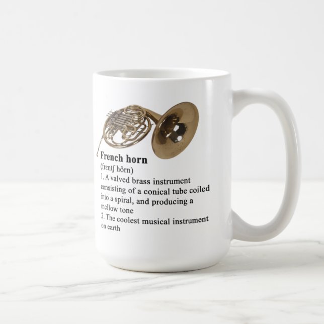 Valthornordbokdefinition Kaffemugg (Höger)