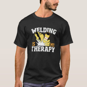 Vältning är min terapeutiska walder Weld Järn Work T Shirt