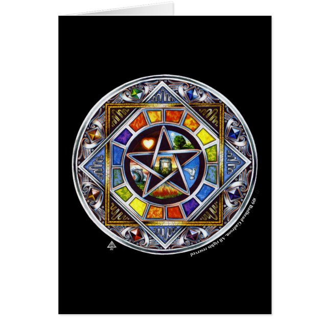 Vältning av Inslag-kort Hälsningskort (Framsidan)