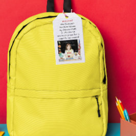 Vältning av ryggsäcksapplet för lärare presentetikett