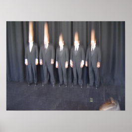 Vältryckt bild poster