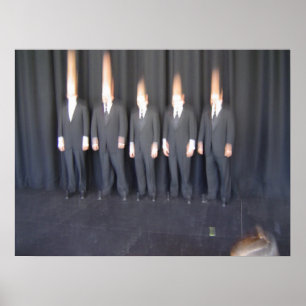 Vältryckt bild poster