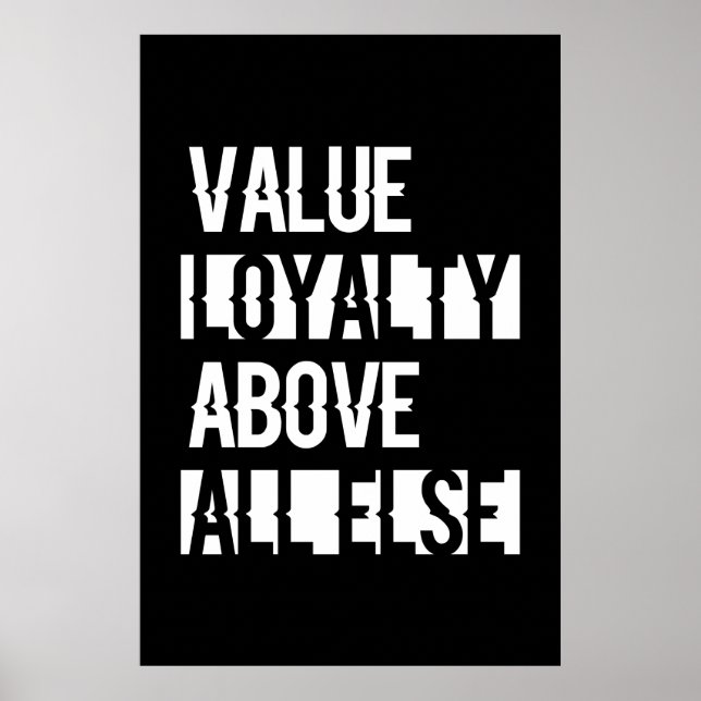 Value Loyalty - Ray Red Poster (Framsidan)