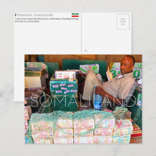 Valutahandlare, Hargeisa, Somaliland Resa  Vykort