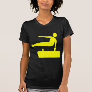 Välva figuren - gult tee shirt