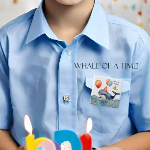 Valval av Personlig av tidskriften Boys Birthday Knapp