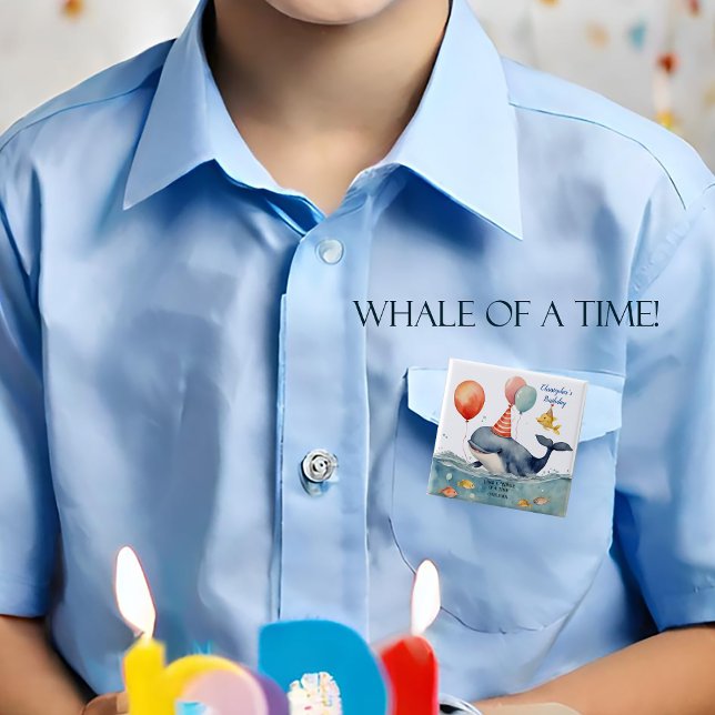 Valval av Personlig av tidskriften Boys Birthday Knapp (Skapare uppladdad)