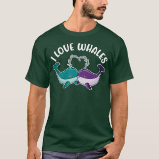 Vålval Blue Whal Lusnyj Satt 2 T Shirt