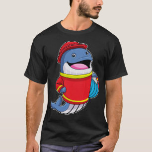 Valval som brandman med Hose T Shirt