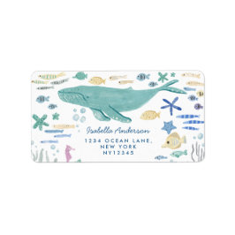 Valval under Adress Adressetikett